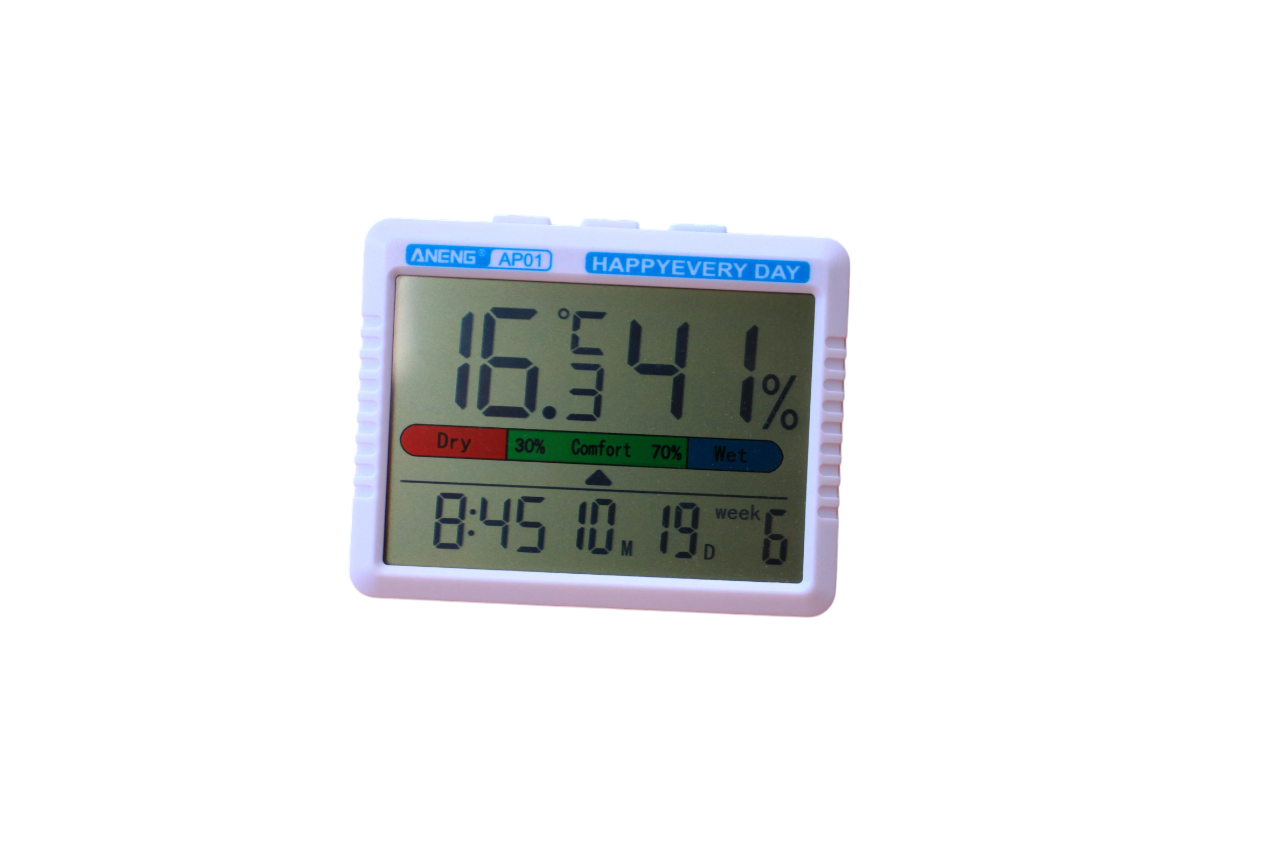 Годинник-термометр гігрометр електронний (29741186)