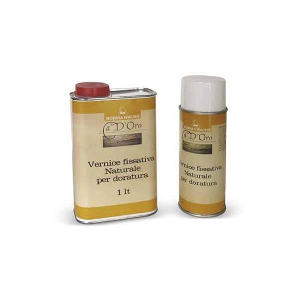 Шеллак з бурштином для поталі Borma Wachs Can d'Oro Line Natural Fixing Lacquer 150 мл - фото 2