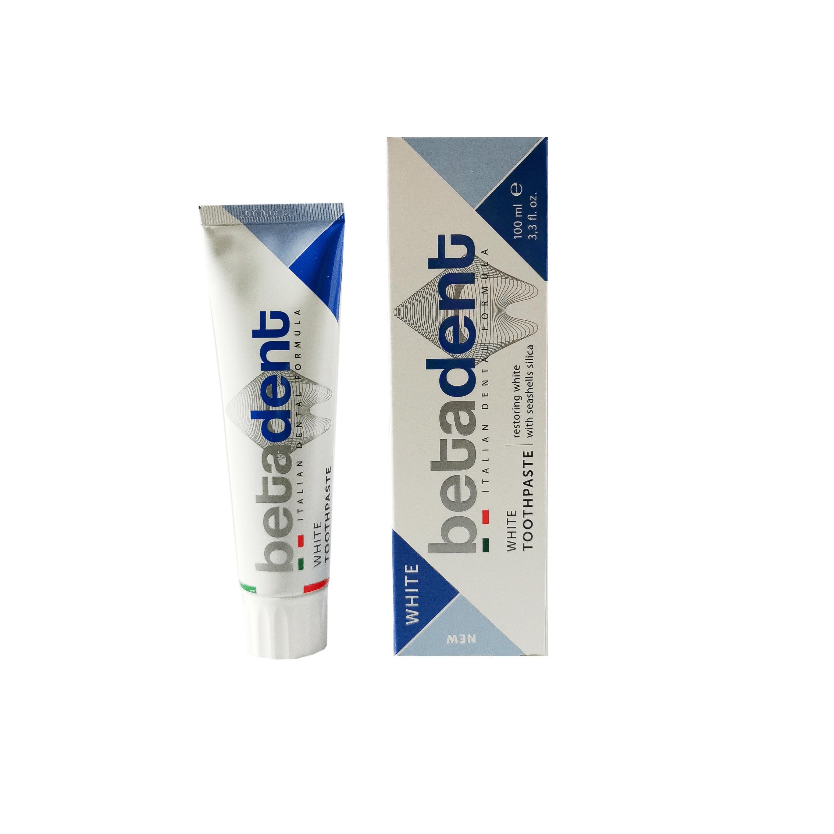 Зубна паста Betadent 100 мл White (827) Зубна паста Betadent 100 мл White (827)