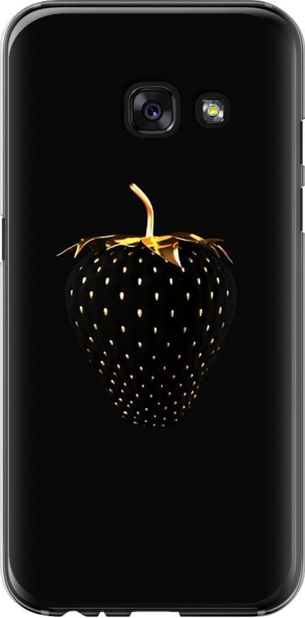 Чехол на Samsung Galaxy A3 (2017) Черная клубника (3585u-443-42517)