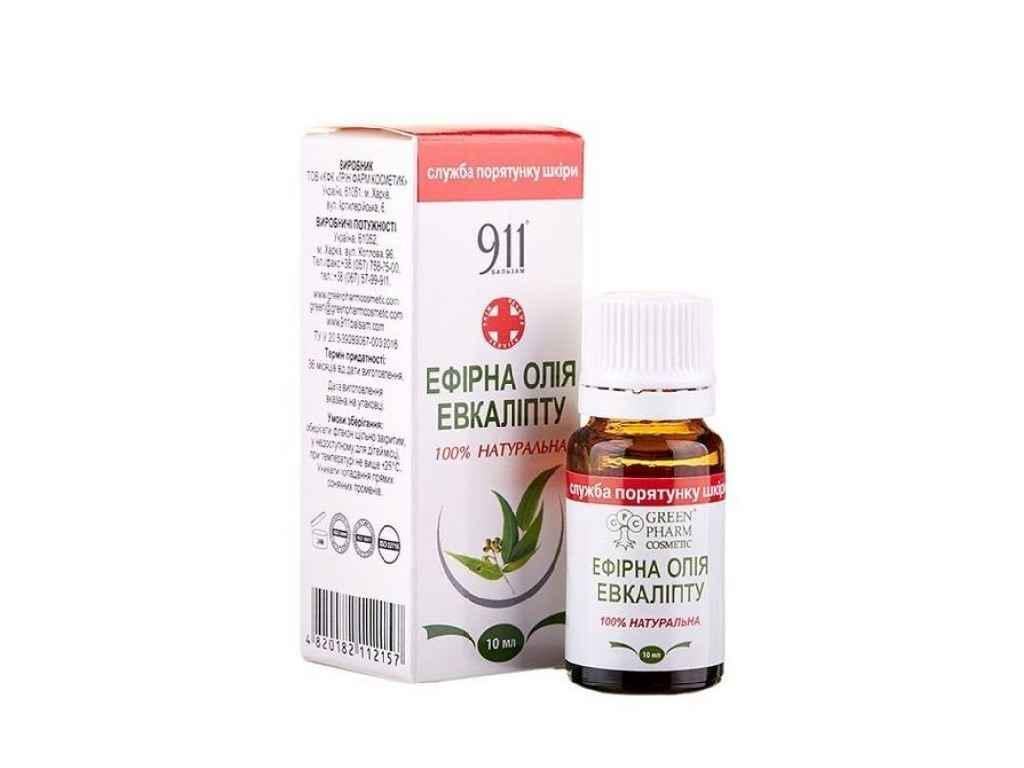 Ефірна олія GREEN PHARM Евкаліпт 10 мл (545677)