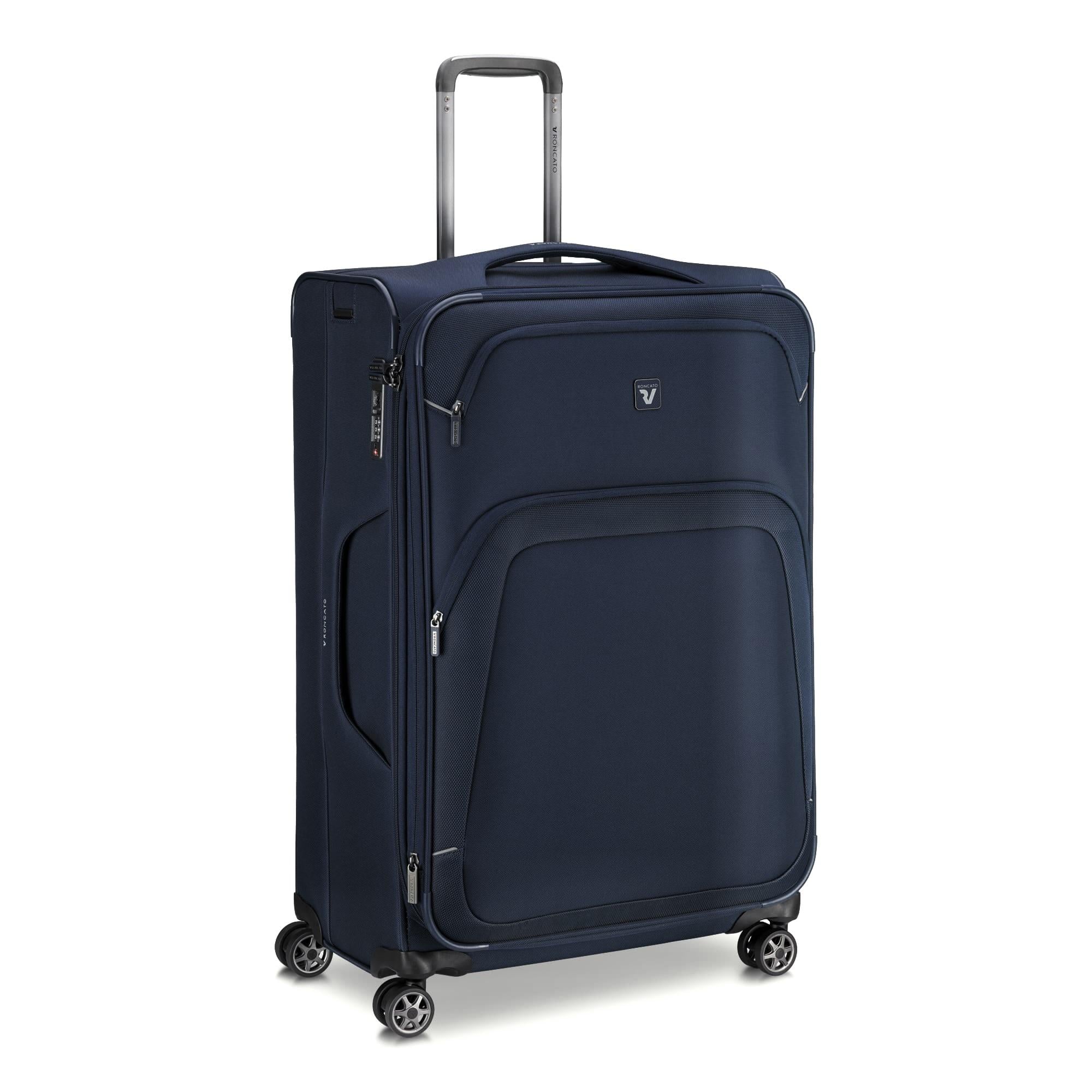 Валіза велика з розширенням Roncato GATEWAY 416241/23 78х48х29/33 см 4,1 кг 105,5/115,5 л Темно-синій (31806982)