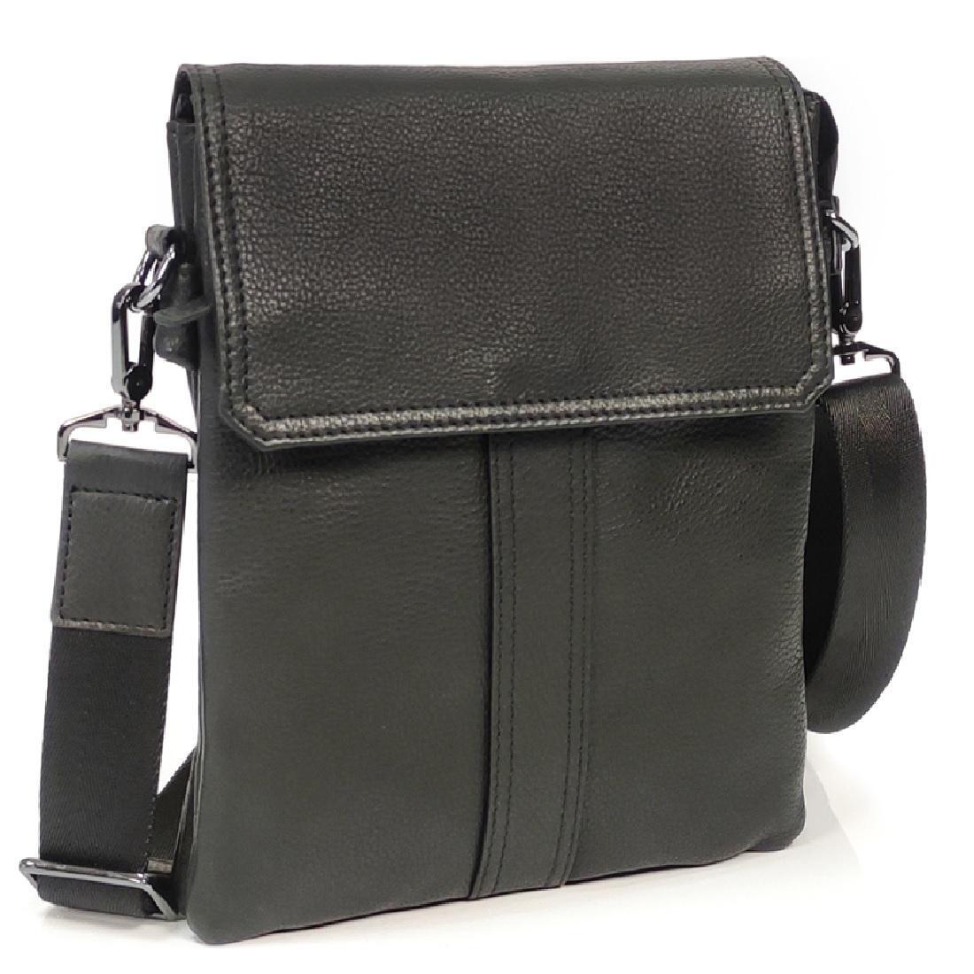Мужская сумка через плечо Royal Bag 8678-2A Черный (5663)