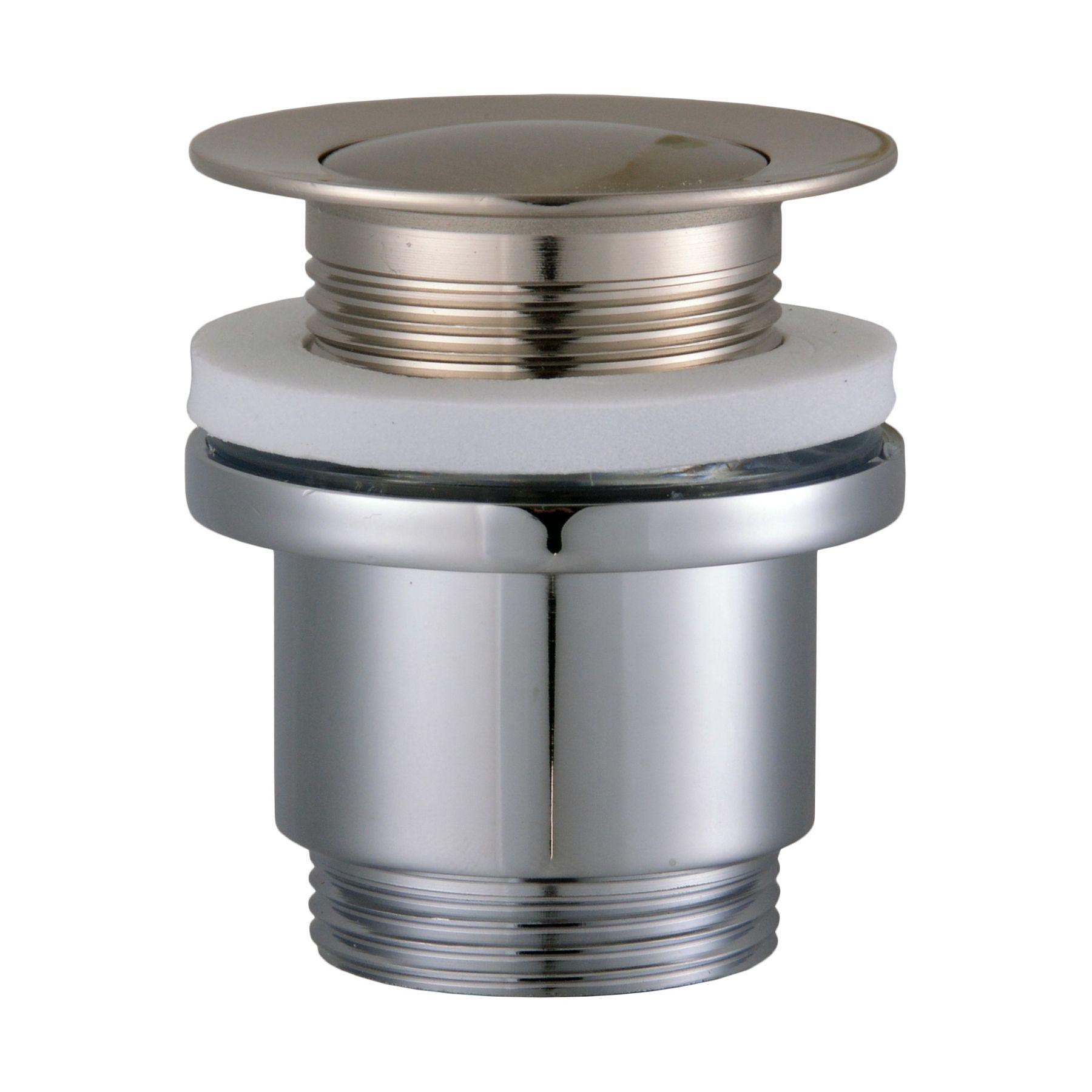 Донный клапан Globus Lux HG-041S-S-BR Click-clack