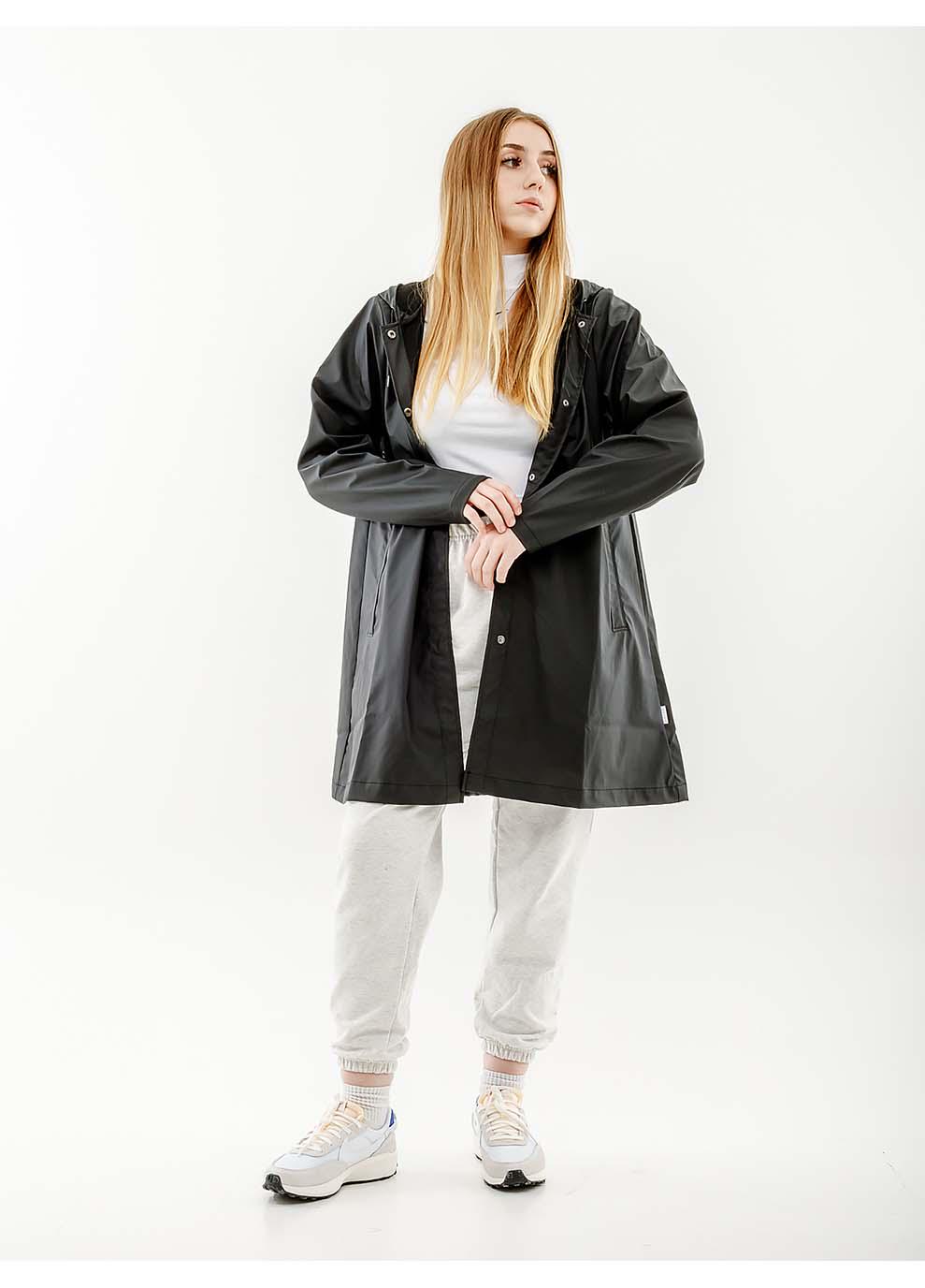 Куртка жіноча Rains Jackets 2XS-XS Чорний (7d1834-Black 2XS-XS) - фото 4