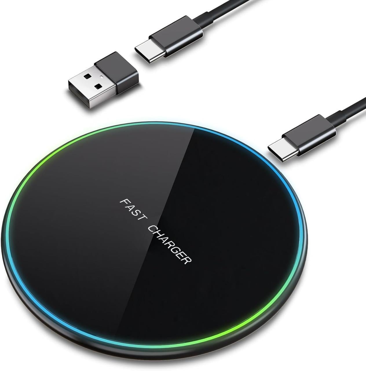 Зарядний пристрій Fast Wireless Charger швидкий бездротовий