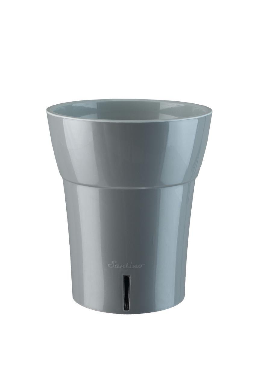 Горшок для цветов Santino DALI-DEA 1,25 Серый (DDEA125SGRY/GRY)