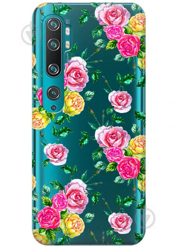 Чехол iSwag для Xiaomi Mi CC9 Розы (H166)