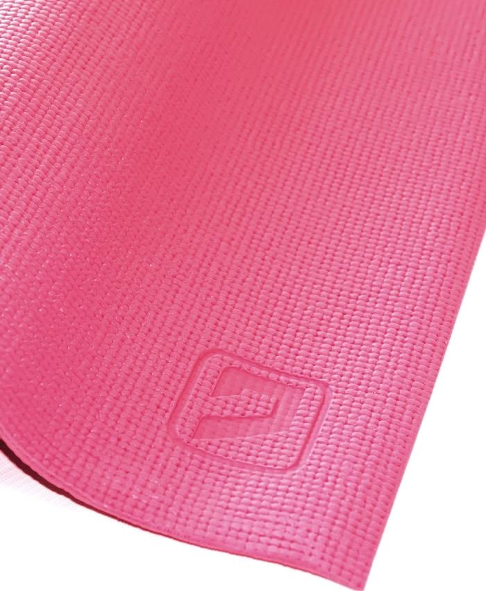 Килимок для йоги LiveUp PVC YOGA MAT Рожевий (LS3231-04p) - фото 2