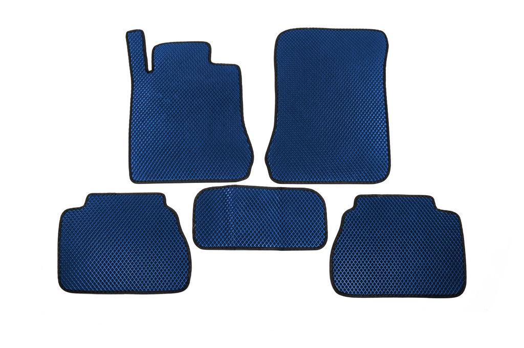 Коврики EVA Digital Designs для Mercedes E-сlass W210 1995-2002 гг. этилвинилацетат Синий