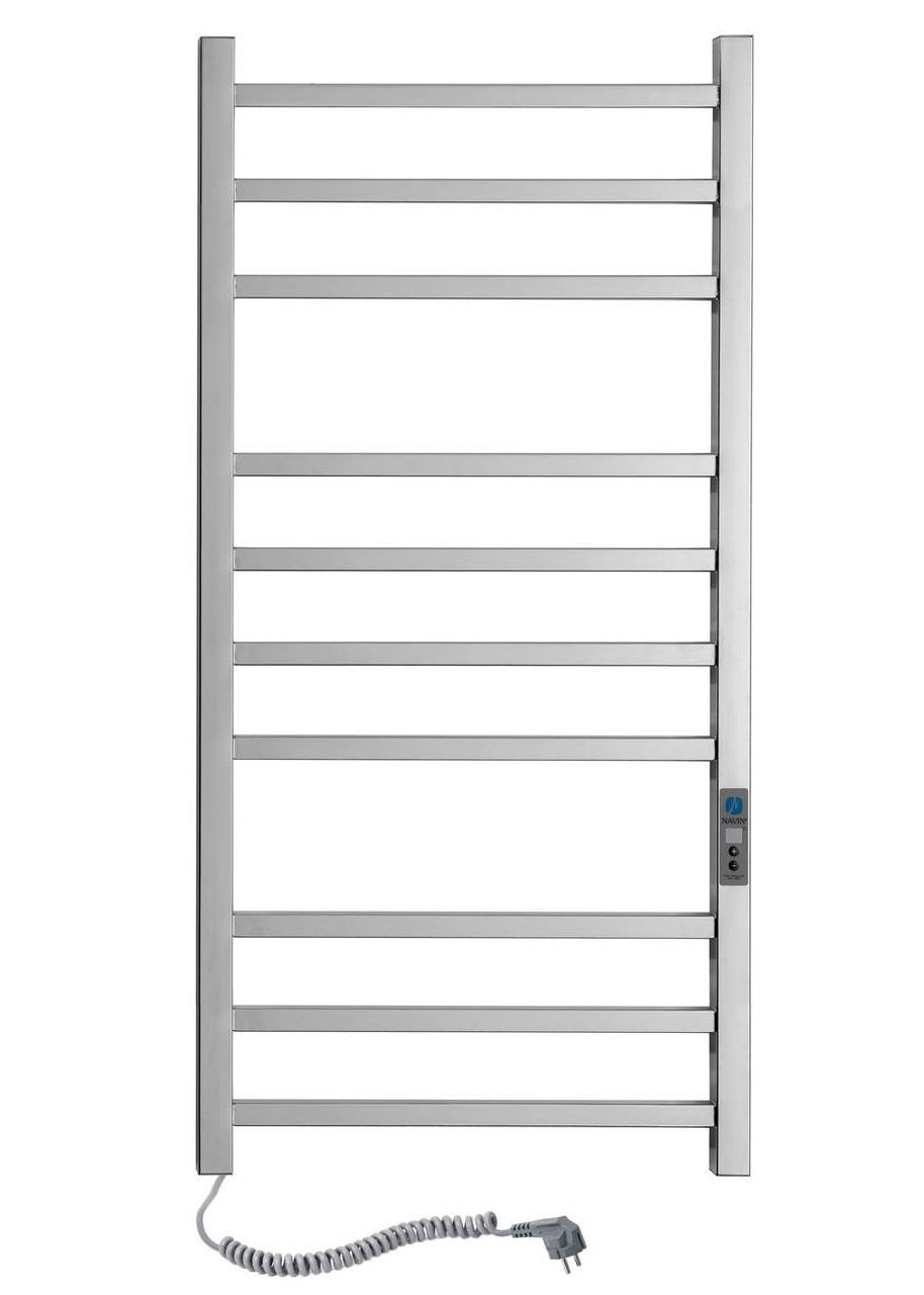 Полотенцесушитель электрический NAVIN Loft Digital левый 500x1000 мм Хром