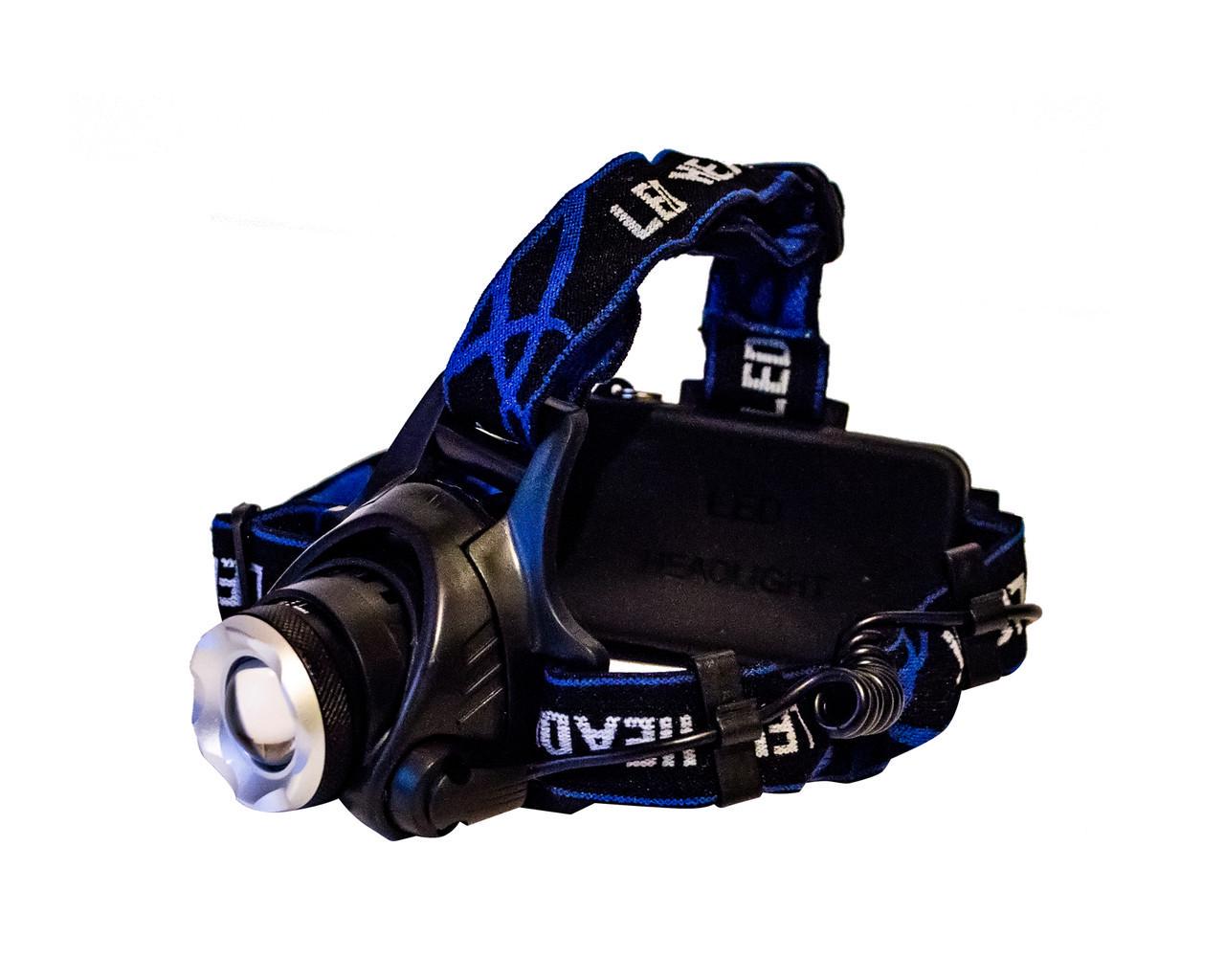 Фонарь налобный Headlight Q19 LED аккумуляторный с датчиком движения Zoom (1164839123)