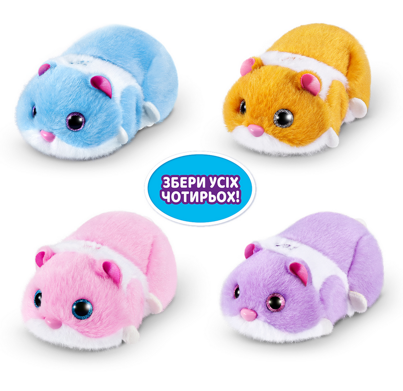 Интерактивная игрушка мягкая S1 Забавный хомячок - фото 3