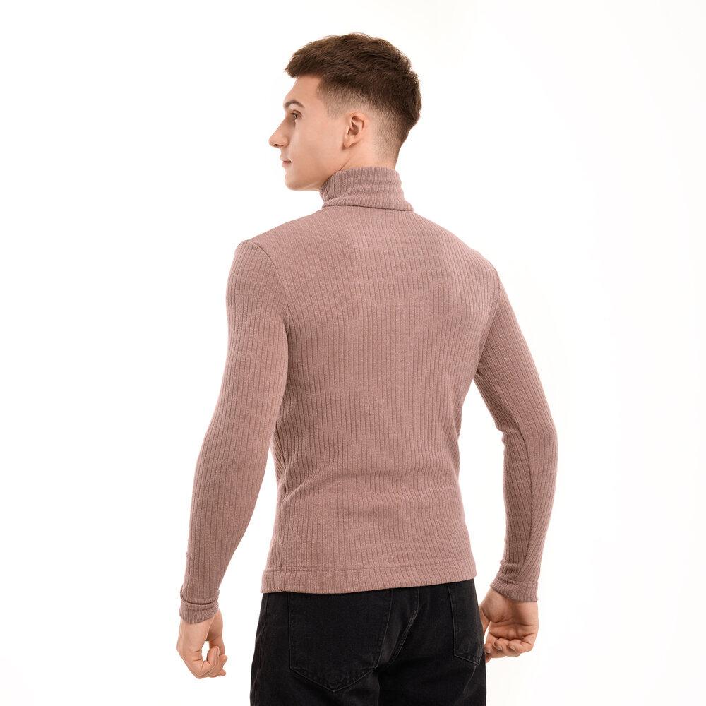 Гольф чоловічий Pobedov Prestige в рубчик приталений XXL Мокко (26485/2/5) - фото 4 Гольф чоловічий Pobedov Prestige в рубчик приталений XXL Мокко (26485/2/5) - фото 4