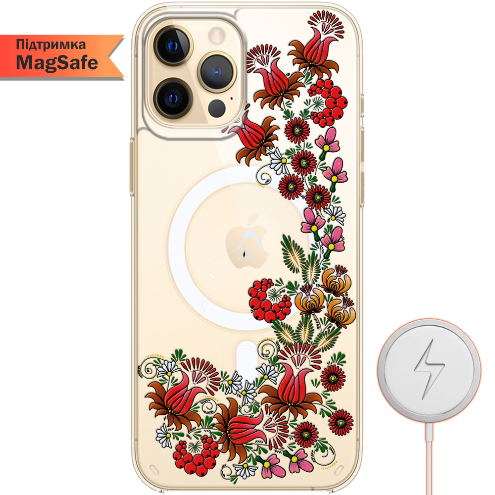 ᐉ Чехол BoxFace iPhone 12 Pro 3D Ukrainian Muse Прозрачный силикон с  поддержкой MageSafe (41086-bk64-41497) • Купить в Киеве, Украине • Лучшая  цена в Эпицентр