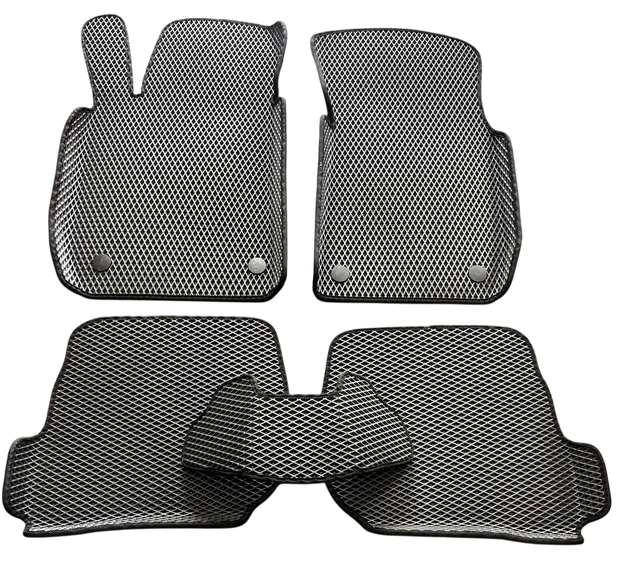 Коврики с бортиками EVA в салон для Volkswagen Passat B5 1997 Серый (2709529576)