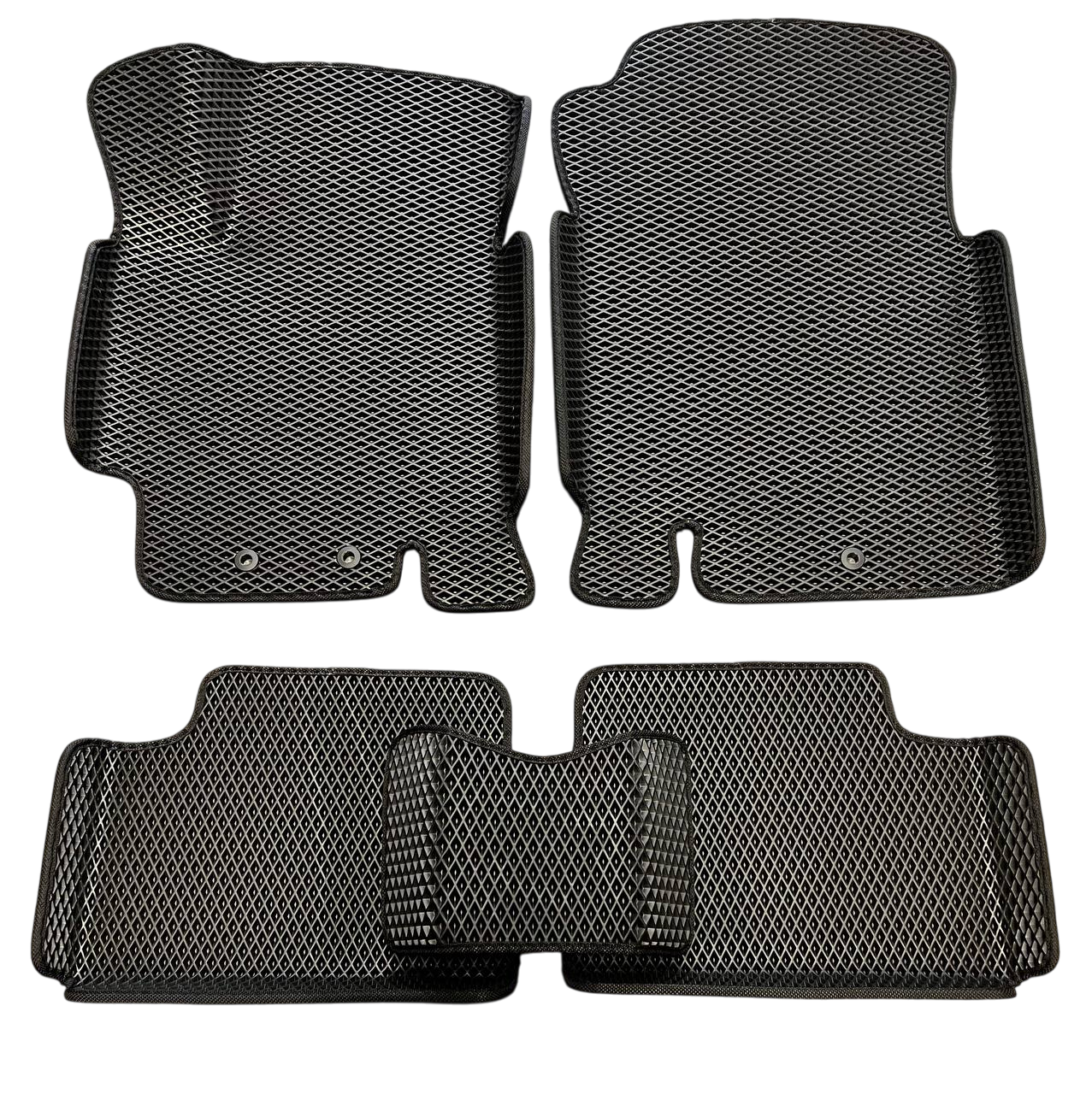 Килимки з бортиками EVA в салон з 3Д лапою для Kia Rio 2005-2011 рр. (2459860484)