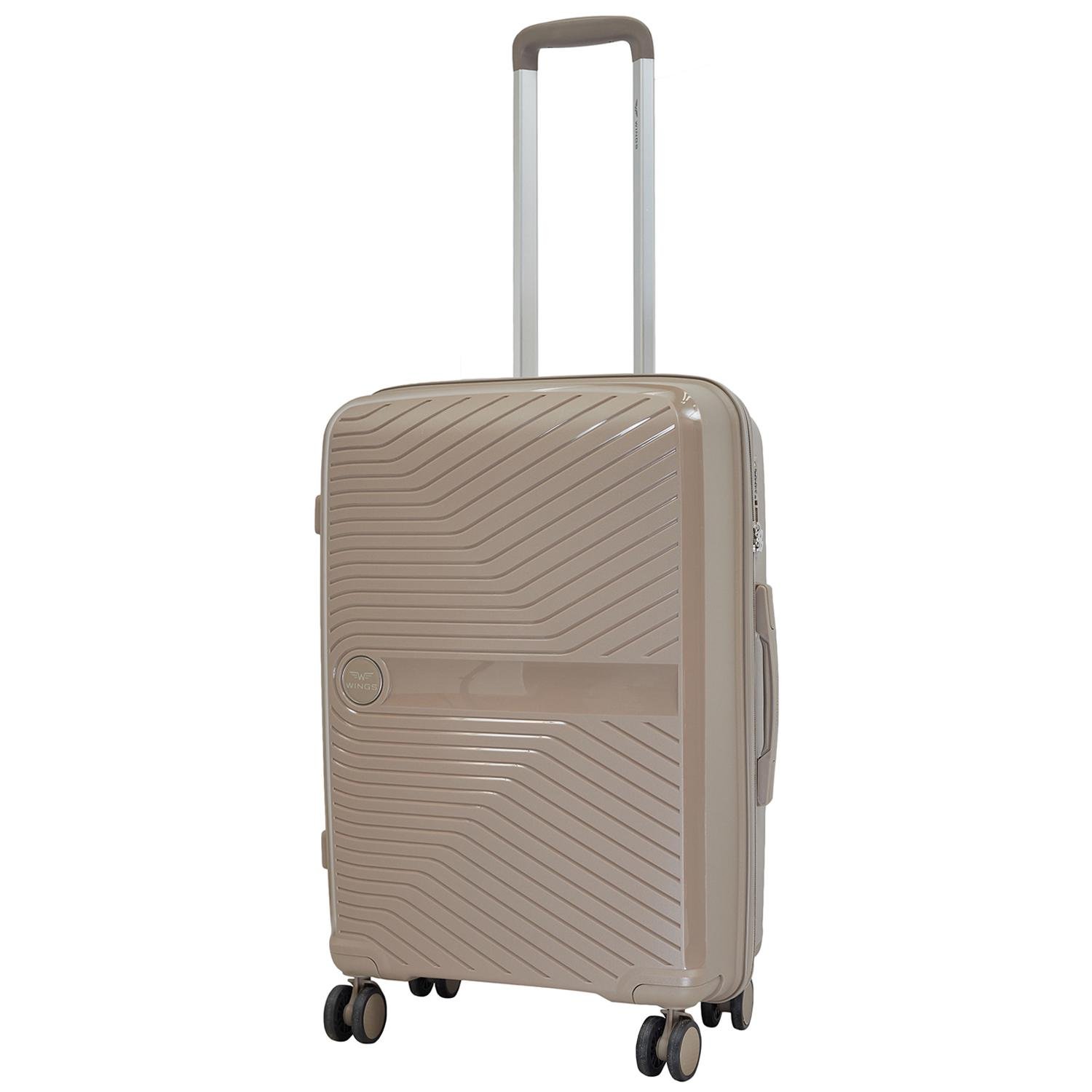 Валіза Wings DQ181-04 M Шампань