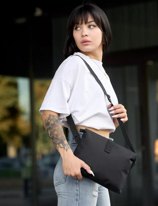 Жіноча сумка Sambag Dalas Чорний (70301065) - фото 7 Жіноча сумка Sambag Dalas Чорний (70301065) - фото 7