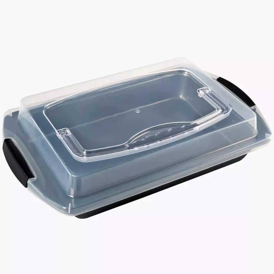 Форма для випікання з кришкою DUKA FRILID 33x22 см Чорний (1211519)