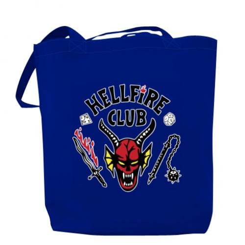 Шопер Hellfire Club 37x41 см Синій (11179716-5-168811)