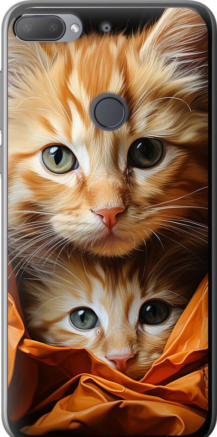 Чехол на HTC Desire 12 Plus Котики 2 (5664u-1485-42517)