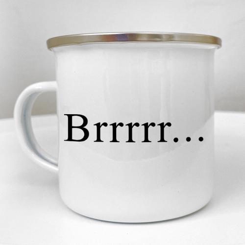 Кружка металлическая Camper "Brrrrr..." 250 мл (KRM_23S096)