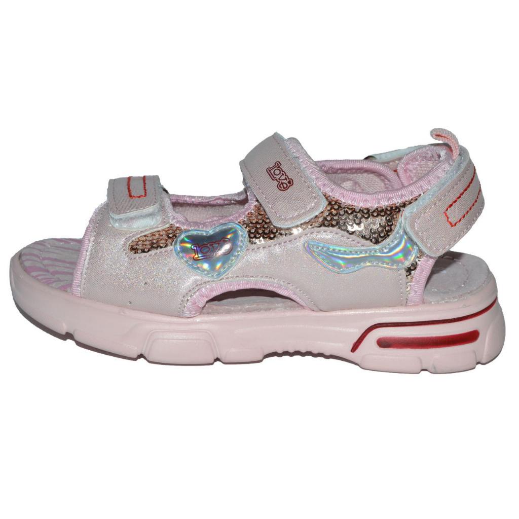 Босоножки для девочки Tom.m 109-7556-09 р. 31 20,5 см Розовый