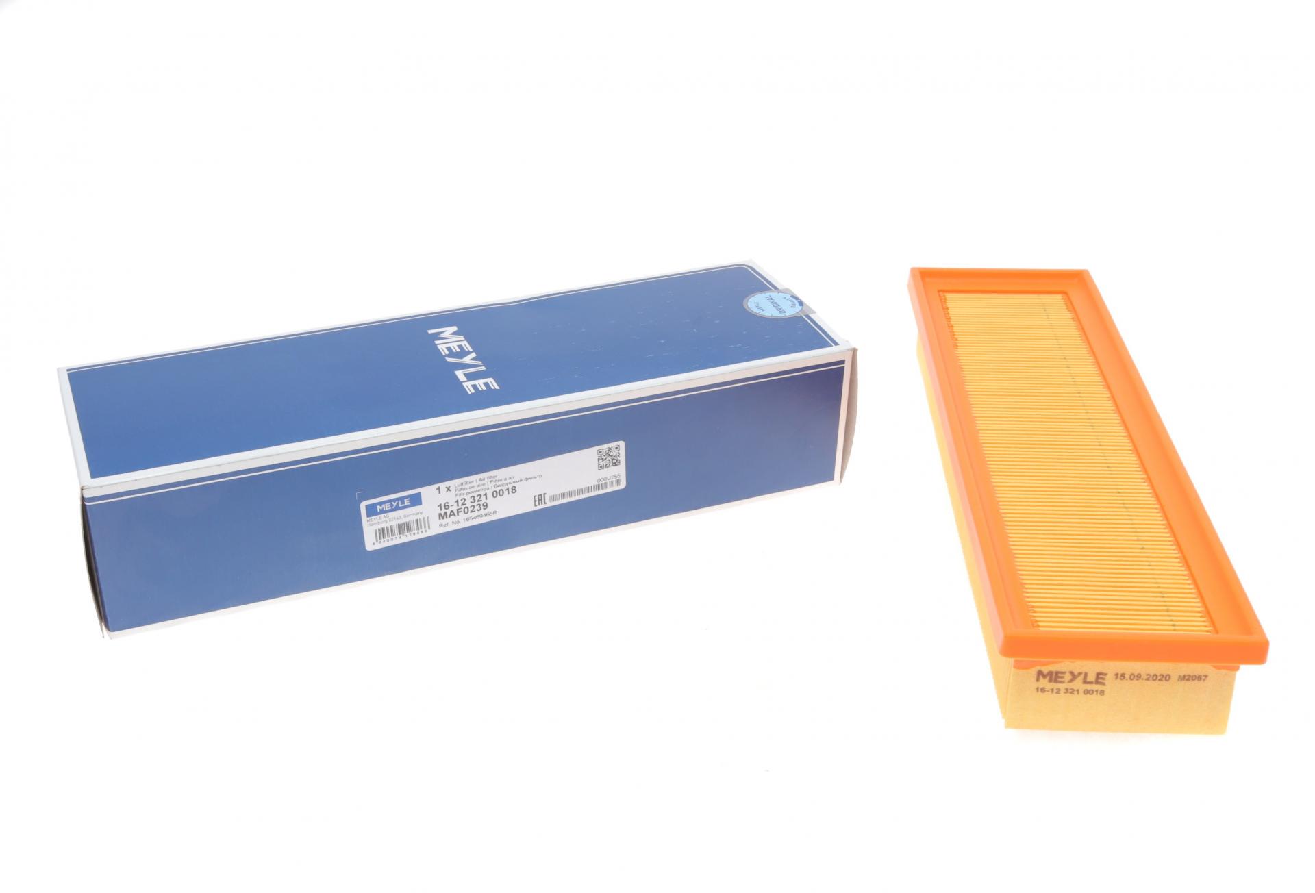 Фільтр повітряний Meyle для Renault Logan 04- з поролоном (16-12 321 0018)