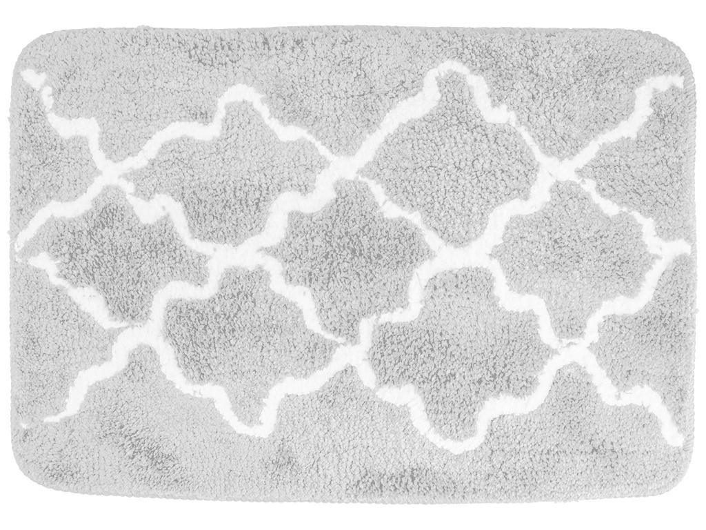 Коврик в ванну Ornament 40x60 см Серый (MMS-JY00985-M)