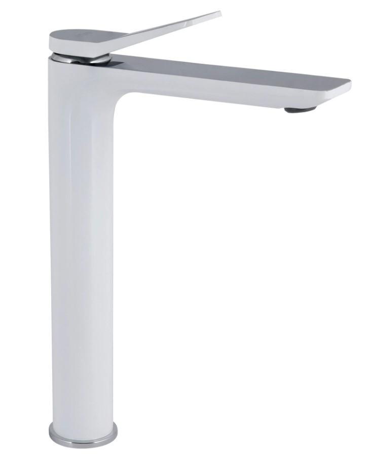 Змішувач для раковини Qtap Presto Chrome/White (QTPRE269CRW45577)