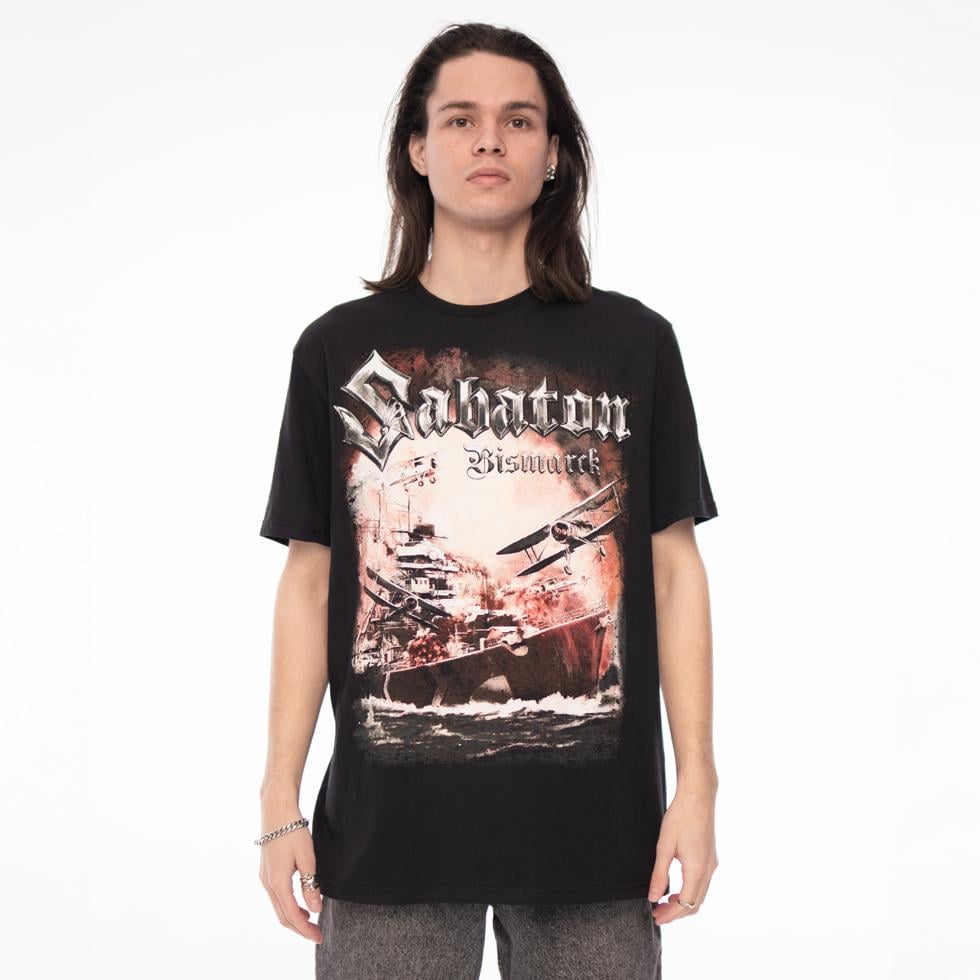 Футболка унисекс Sabaton Bismarck XL Черный (00000001847)