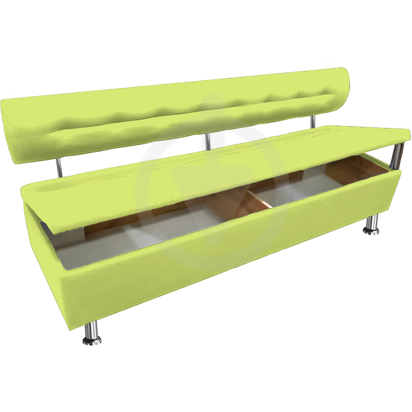 Диван офисный с нишей AVVS для ожидания/приемной 200 см с ножками 14 см Салатовый (25808457) - фото 2 Диван офисный с нишей AVVS для ожидания/приемной 200 см с ножками 14 см Салатовый (25808457) - фото 2