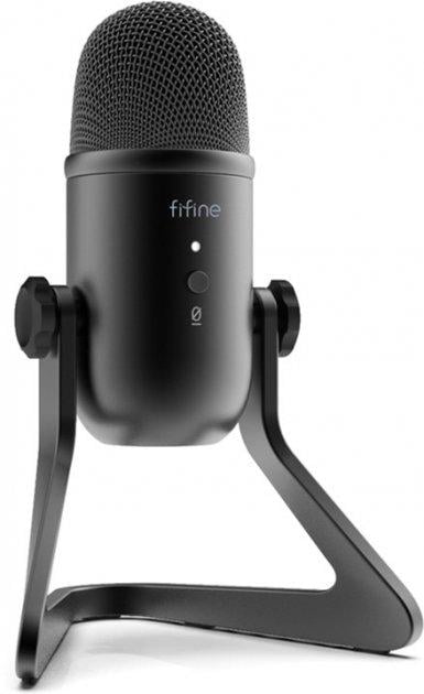 Студийный микрофон Fifine K678 конденсаторный Black