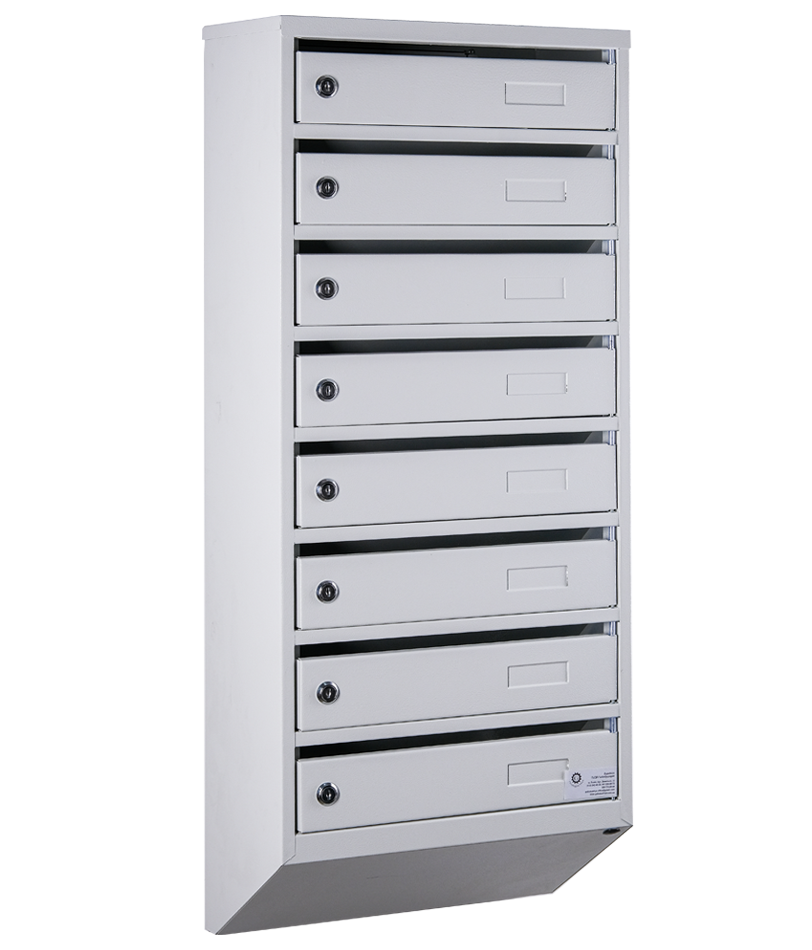 Поштова скринька багатосекційна ЯП-8М Сірий (20240120)