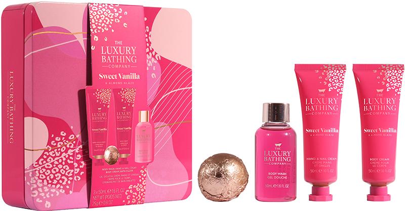 Набор для рук и тела THE LUXURY BATHING Relax & Unwind SVA 2025 крем 50 мл/гель 50 мл/бомбочка 25 г (60462)