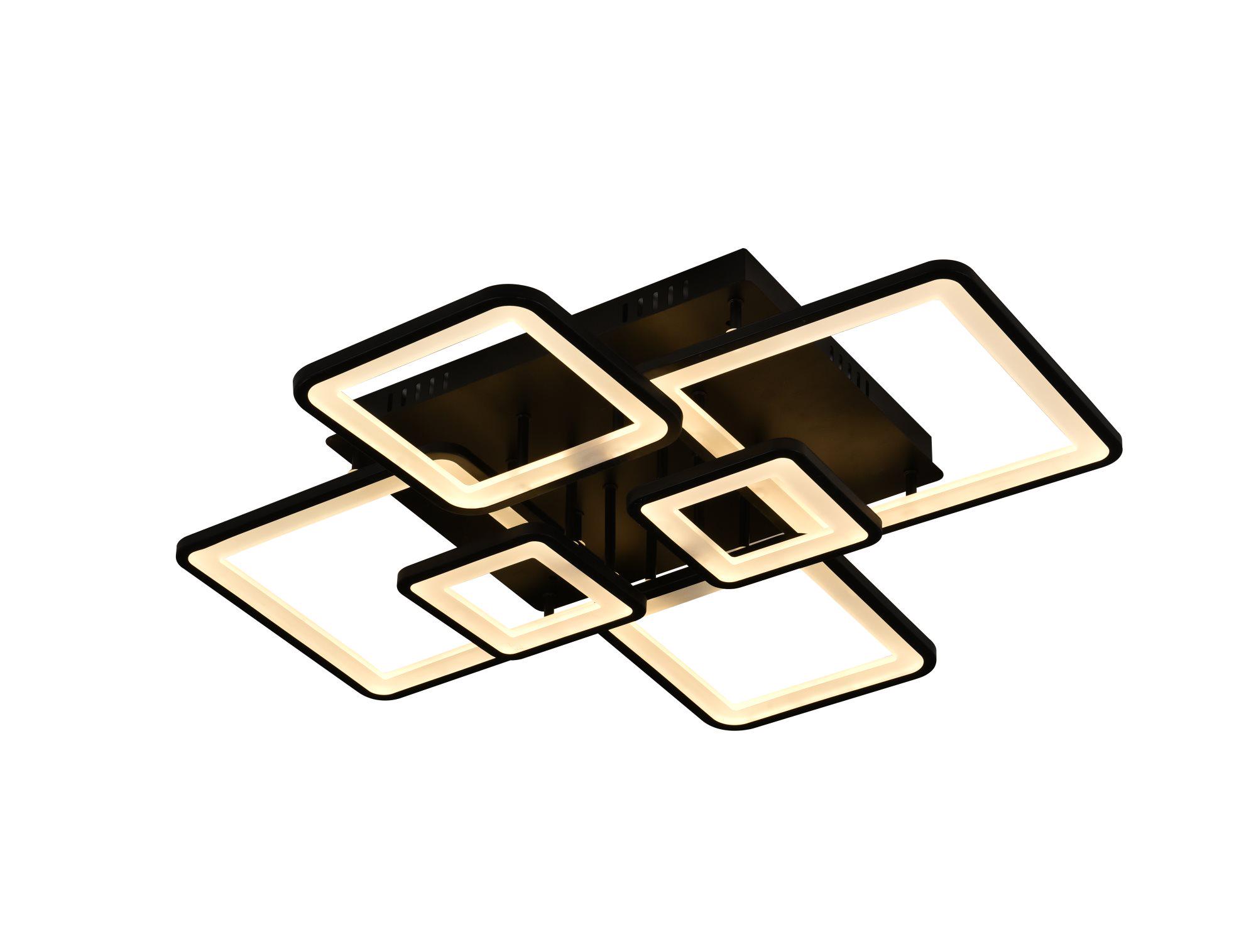 Люстра светодиодная Valeso V X6088-6 BK (000039989)