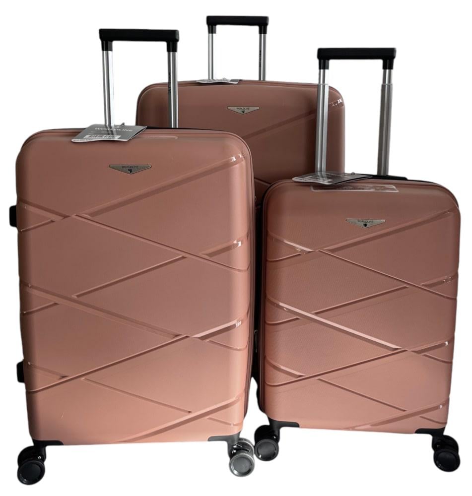 Комплект чемоданов AIRTEX Worldline 289 Розовое золото (0bb31e4f57278aafcbb4f93e6ecea641)