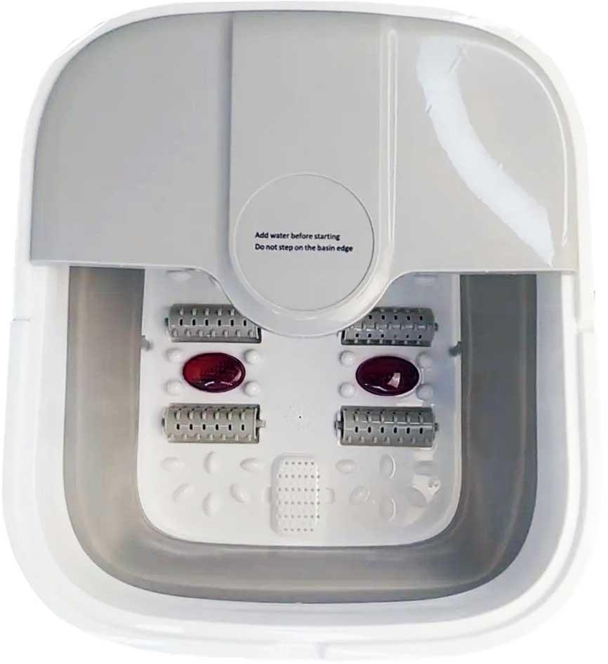 Масажер-ванна для ніг Rias Footbath Massager RF-368Z складана 5 л White/Grey (3_04549) - фото 5