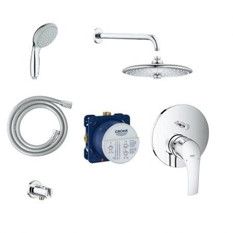 Душевая система скрытого типа Grohe SMARTCONTROL 34614SC4 Хром (72259)