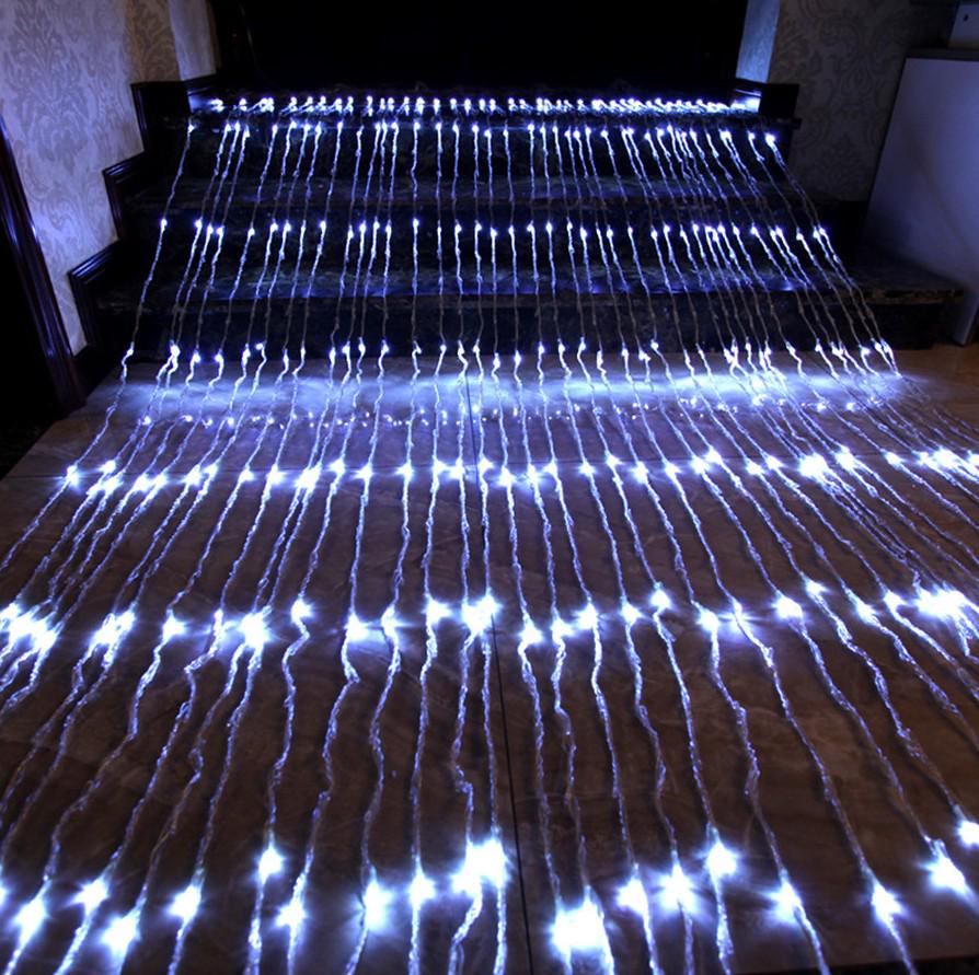 Гирлянда штора водопад Hit 280 Led 3х1.5 м светодиодная Белый холодный