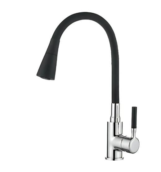 Смеситель для кухни Zerix ATRIUM-011-T Refl Black (ZX4720)