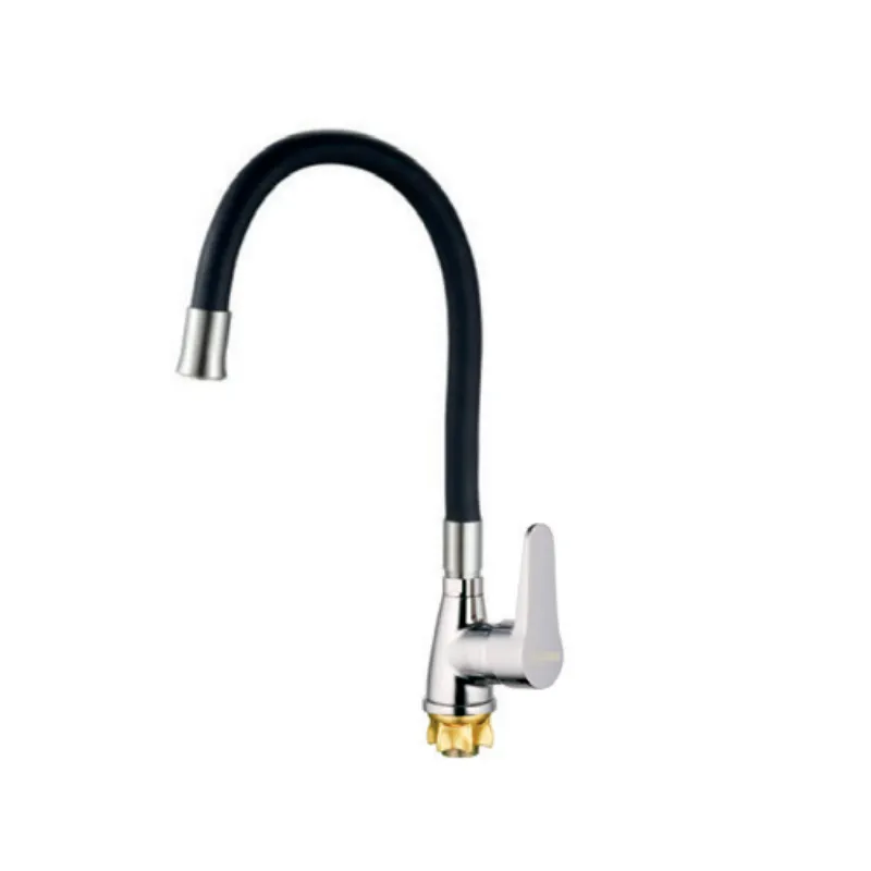 Змішувач для кухні MIXXUS SOP4-146 Reflector Black з чорним силіконовим виливом (MI6490) Змішувач для кухні MIXXUS SOP4-146 Reflector Black з чорним силіконовим виливом (MI6490)