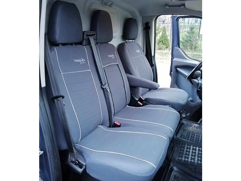 Авточехлы IVECO Daily 1999-2006 Pok-ter Trend line 1+2 Серый - фото 2 Авточехлы IVECO Daily 1999-2006 Pok-ter Trend line 1+2 Серый - фото 2