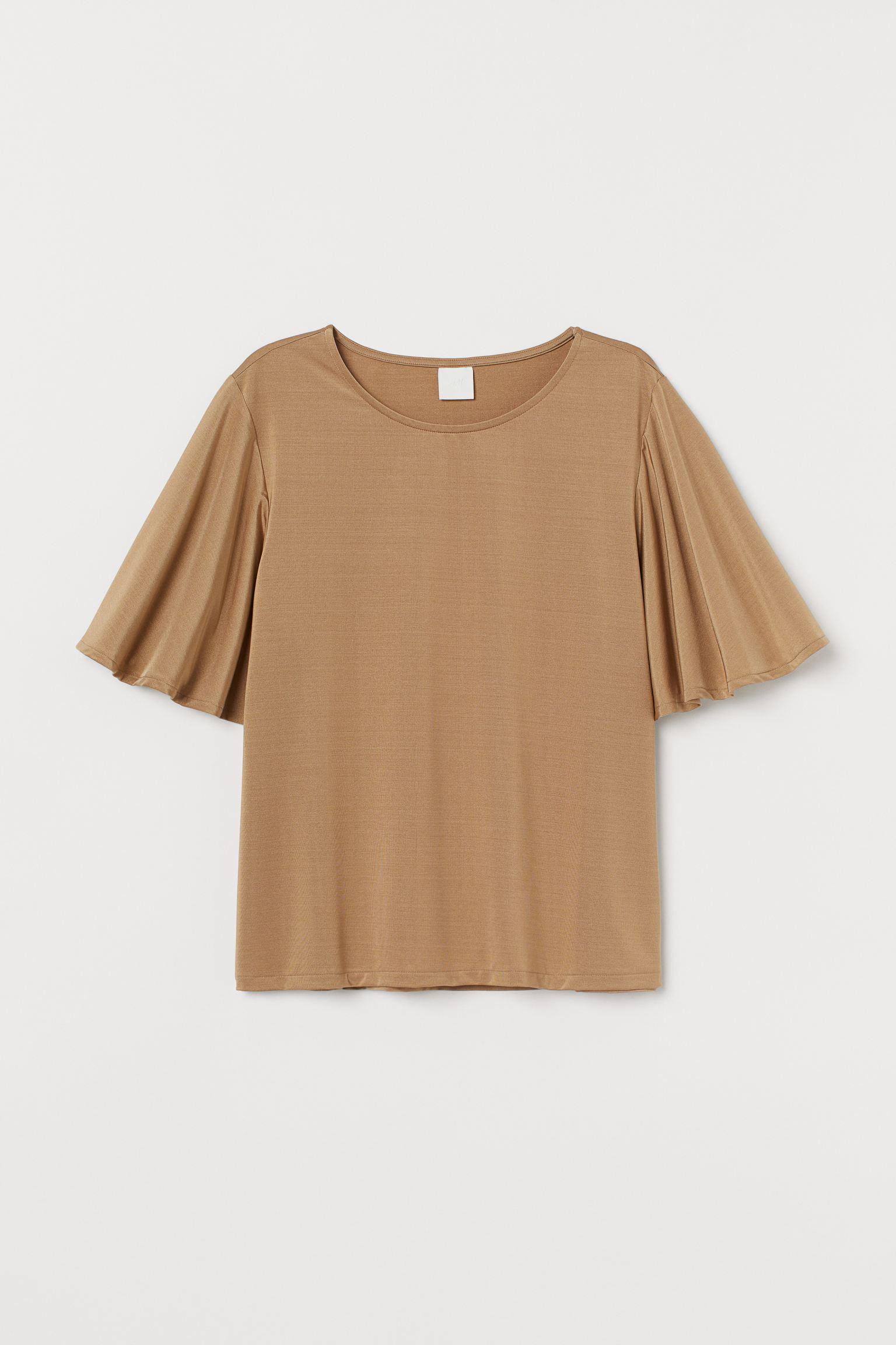 Блуза H&M XS Коричневый (25058206710)
