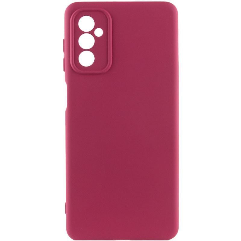Противоударный Чехол Silicone Cover Lakshmi Full Camera (AAA) для Samsung Galaxy A16 4G/5G  Бордовый / Plum