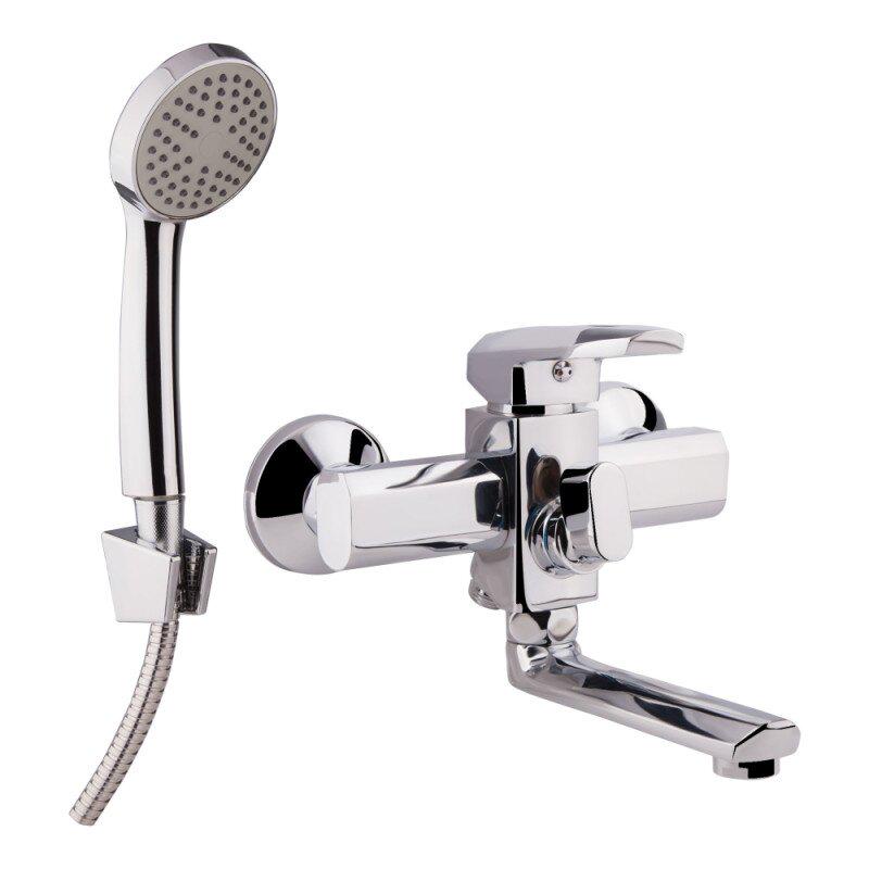 Смеситель для ванны Lidz 13 33 LIDZCRM133300600 однорычажный Хром (61595)