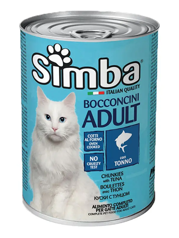 Корм вологий для котів Simba Cat Wet Тунець 415 г (70009096)