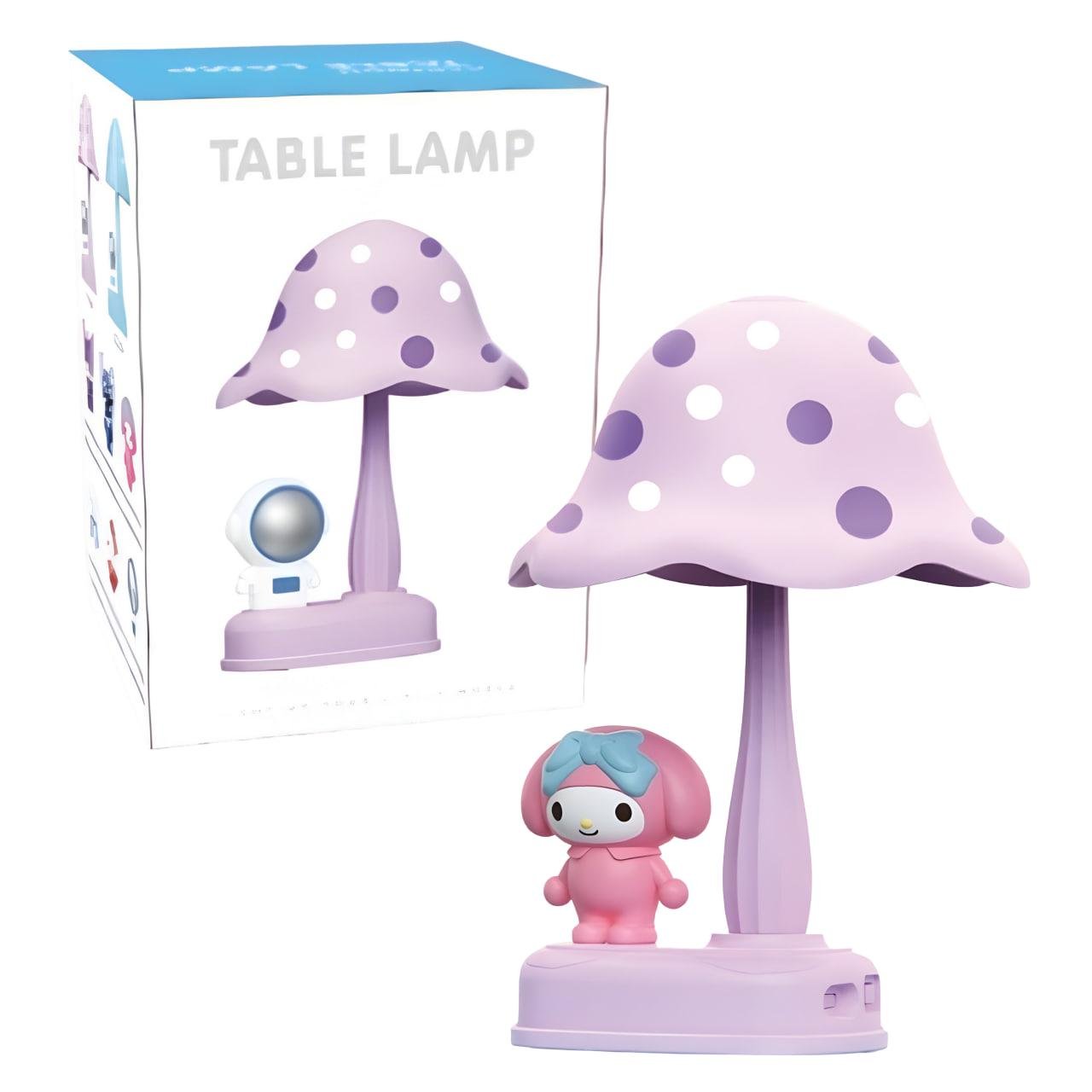 Настільна лампа Май Мелоді грибочок Фіолетовий (339C) - фото 2