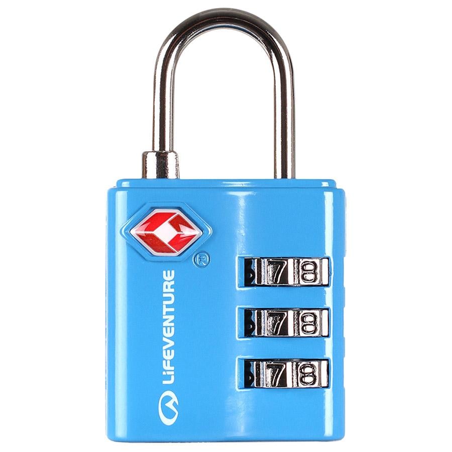 Замок Lifeventure TSA Combi Lock Aqua (52298)